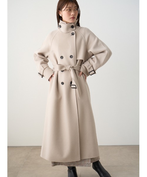 CELFORD（セルフォード）の「ウール混リバートレンチコート（トレンチ