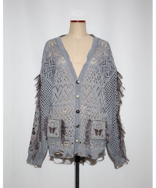 rurumu:（ルルムウ）の「rurumu:/ルルムウ/revival fringe knit