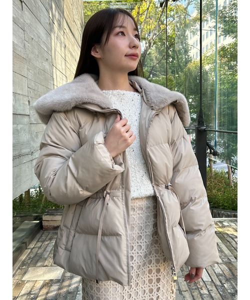 CELFORD（セルフォード）の「ファー衿付き中綿コート（その他アウター