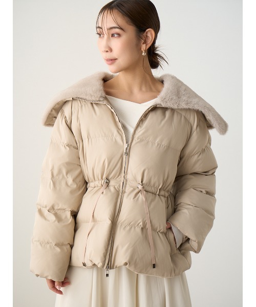 CELFORD（セルフォード）の「ファー衿付き中綿コート（その他アウター