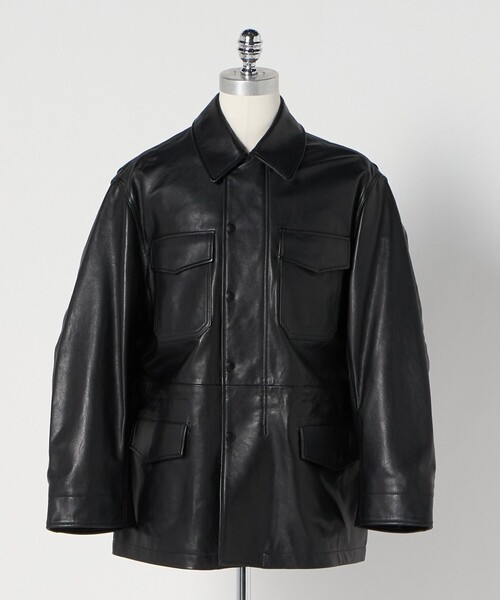 LOEFF＞ラムレザー フィールド ジャケット UNISEX（その他アウター