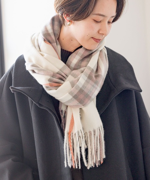 LEPSIM（レプシィム）の「洗えるチェックストール23AW 967394