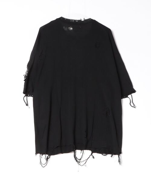 KAMIYA（カミヤ）の「Words Printed Knit T-shirt（Tシャツ/カットソー