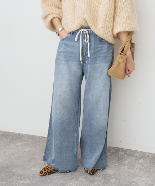 セール】5 1/2 12OZ DRAWSTRINGDENIM（デニムパンツ）｜Spick & Span