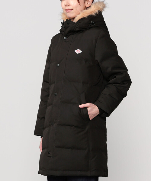 DANTON | ファー付キルトダウンコート WOMEN（ダウンジャケット/コート