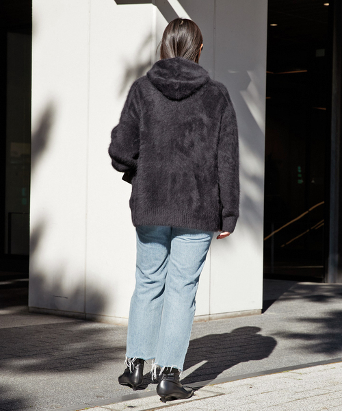 AP STUDIO（エーピーストゥディオ）の「フォックスカシミヤフーディ