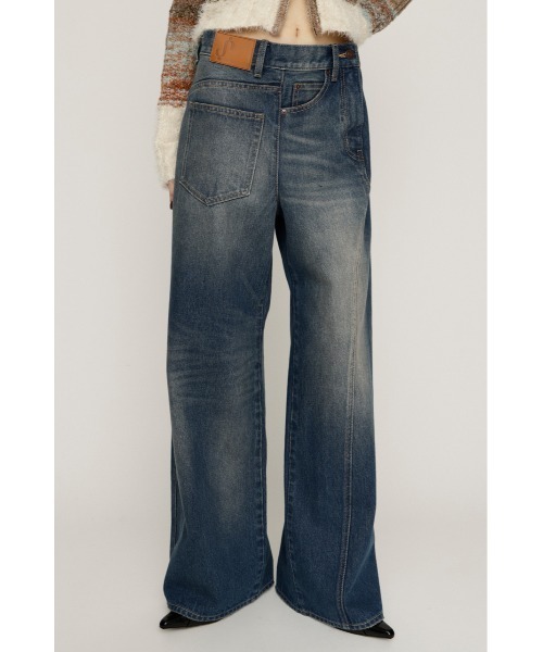 SLY（スライ）の「BACK TO FRONT DENIM PT バックトゥフロント デニム