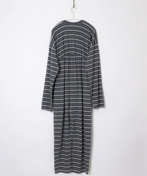 HOLIDAY（ホリデイ）の「SUPER FINE BORDER L/S BABY SUITS スーパー