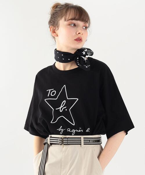 WEB限定 W984 TS To b. ビッグスターロゴTシャツ（Tシャツ/カットソー
