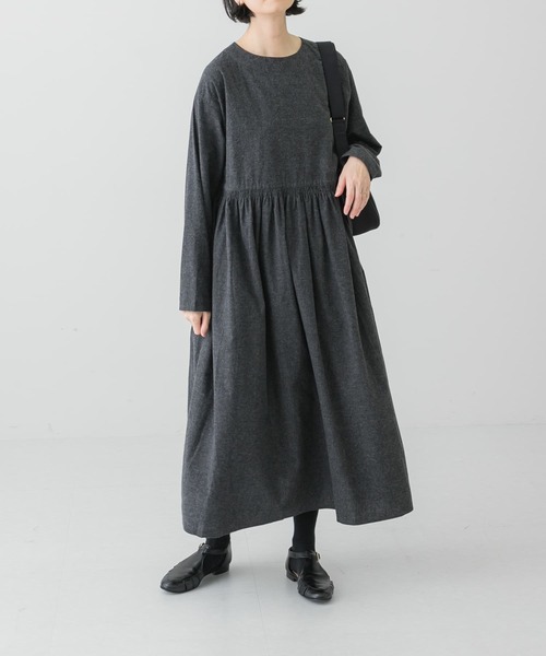 かぐれ（カグレ）の「ウエストギャザーワンピース（ワンピース）」 - WEAR