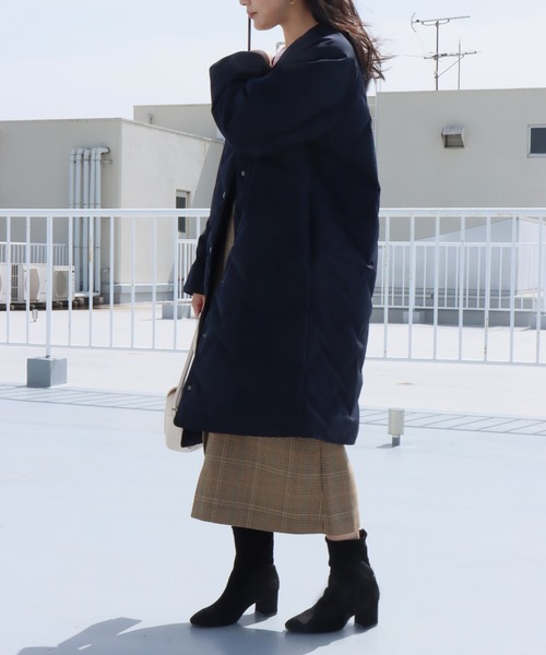 libelle more（リベル モア）の「ノーカラーシームレスロングダウン