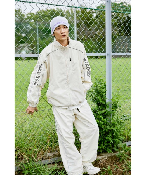 KEBOZ（ケボズ）の「SUPPLEX NYLON KAC HOODED TRACK JACKET（ナイロン