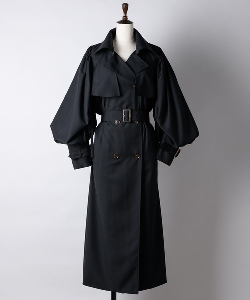 LA BELLE ETUDE（ラベルエチュード）の「2WAYギャザーボレロトレンチ