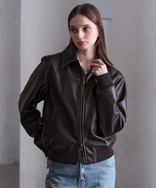 CLEL（クレイル）の「【CLEL】Deep Texture Blouson / ディープ