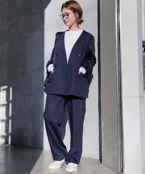 Spick & Span（スピックアンドスパン）の「オックスVカラージャケット