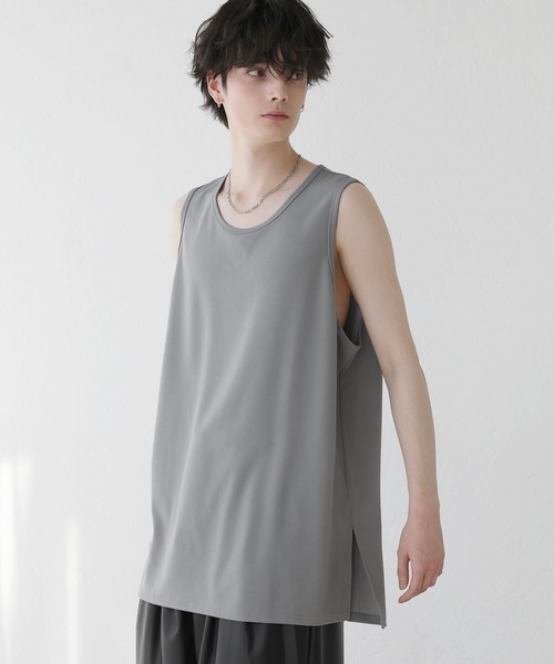 ドライアムンゼンロングレイヤードタンクトップ（タンクトップ）｜LILL