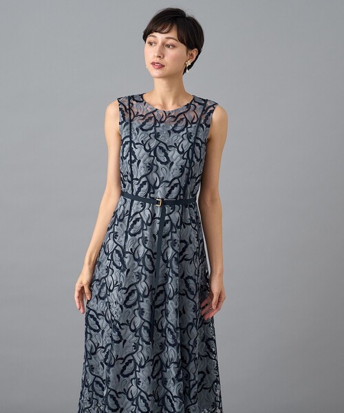 リーフエンブロイダリーフレア ワンピース（ワンピース）｜ANAYI