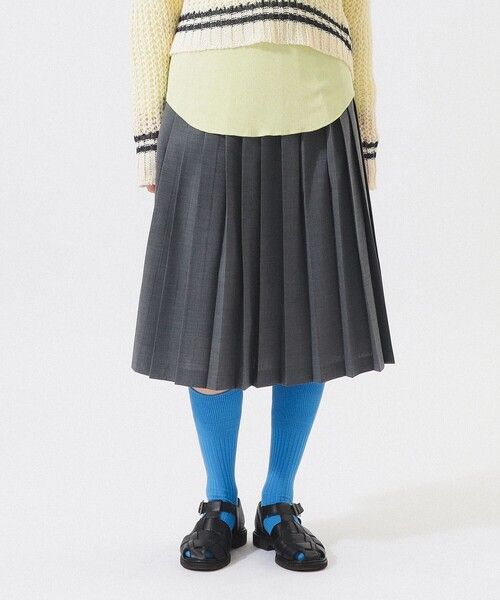ミックス プリーツ スカート（スカート）｜BEAMS BOY（ビームスボーイ