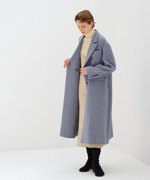 セール】ロングダブルコート（その他アウター）｜LANVIN en Bleu