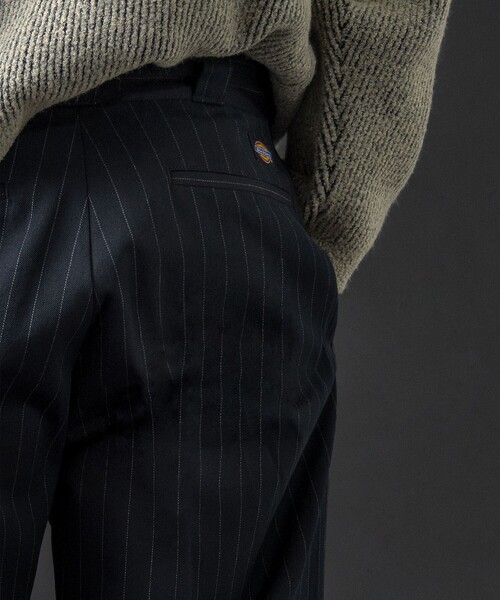 Dickies × monkey time＞ストライプ バギー パンツ（チノパンツ