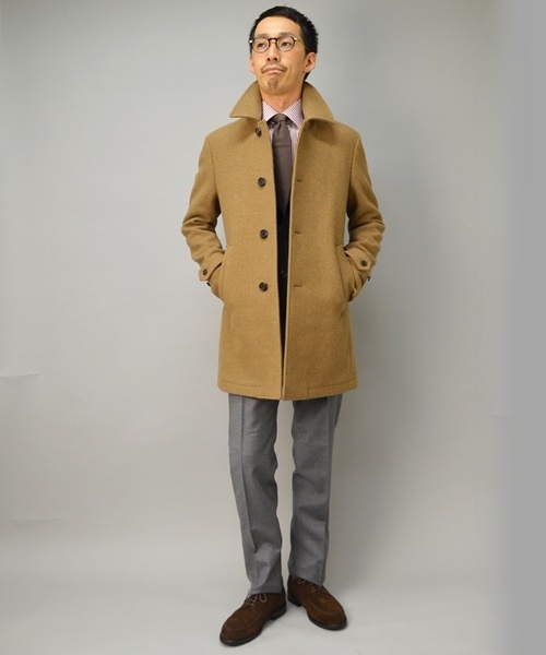 SHIPS（シップス）の「SD: ダブルフェイス メルトン カーコート