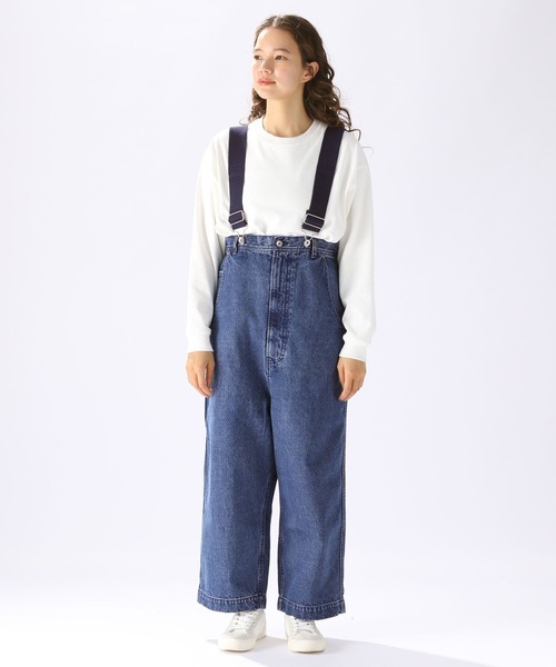 メロンパンナちゃん♡ niko andサスペンダー付ブラックデニム