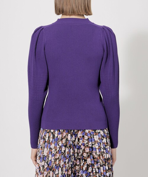 EPoca リブ編みパープルトップス ITL 40 EPOCA（エポカ）の