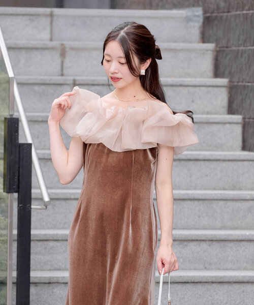 Chico（チコ）の「【まよ企画/WEB限定】フリル配色ドッキング