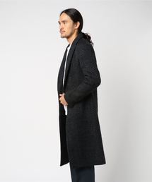QL Mansion Maker チェスターコート ロング ウール 44 黒