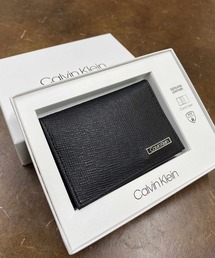 Calvin Klein / カルバンクライン / ワンポイント レザーカードケース