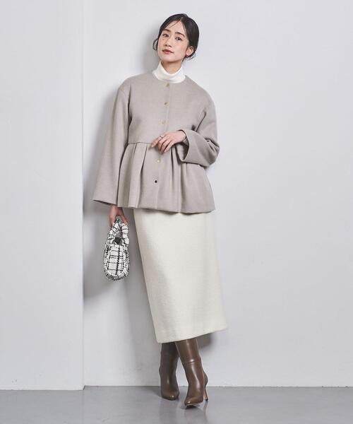 UNITED ARROWS（ユナイテッドアローズ）の「ペプラム ショート コート