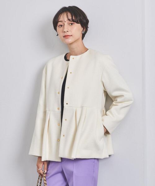 UNITED ARROWS（ユナイテッドアローズ）の「ペプラム ショート コート