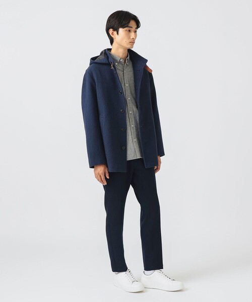 BEAMS HEART（ビームスハート）の「フーディー スタンドカラー コート