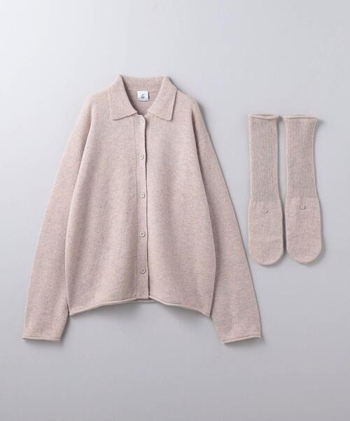 6（ロク）の「＜6(ROKU)＞グローブ カーディガン（カーディガン/ボレロ