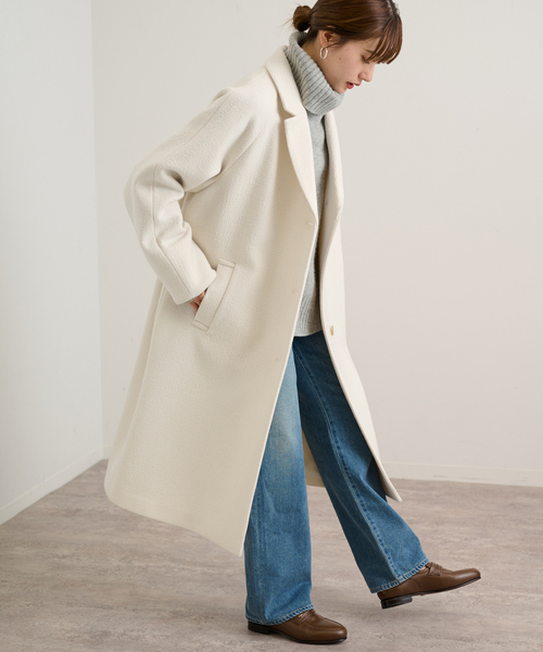 FRAMeWORK（フレームワーク）の「ウールロングコート（チェスター