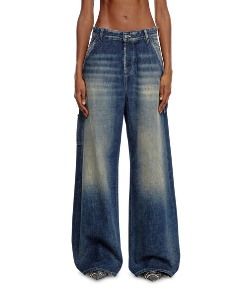 ウィメンズ デニム ルーズ D-SIRE-WORK L.30（デニムパンツ）｜DIESEL