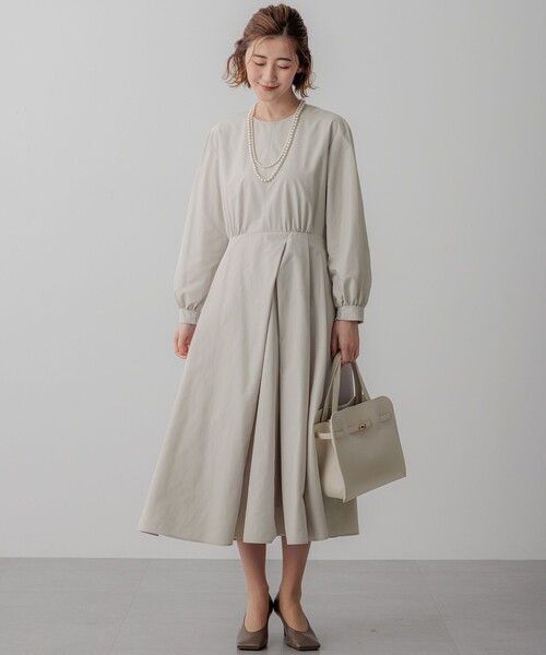 セール】【VERYコラボ】ラスタークロス タックワンピース（ワンピース