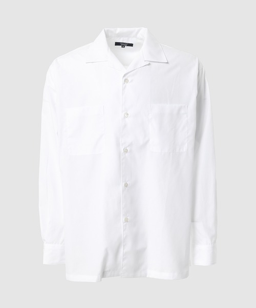 COTTON BROAD OPEN COLLAR SHIRT（シャツ/ブラウス）｜COMME des