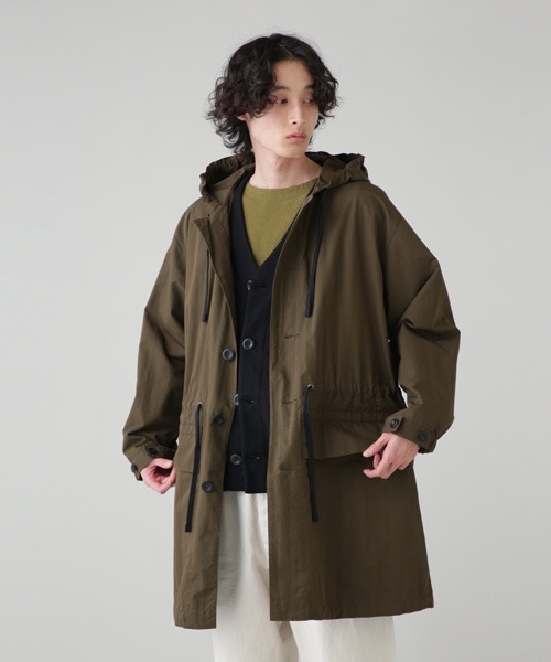 MHL.（エムエイチエル）の「WASHED COTTON NYLON（モッズコート）」 - WEAR