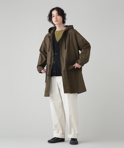 MHL.（エムエイチエル）の「WASHED COTTON NYLON（モッズコート）」 - WEAR