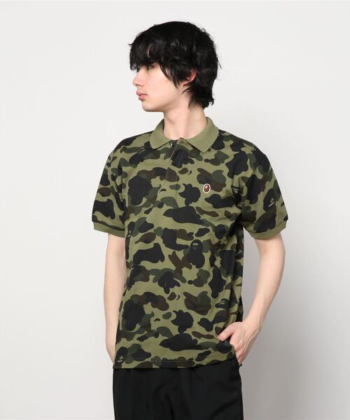 A BATHING APE（アベイシングエイプ）の「1ST CAMO ONE POINT POLO