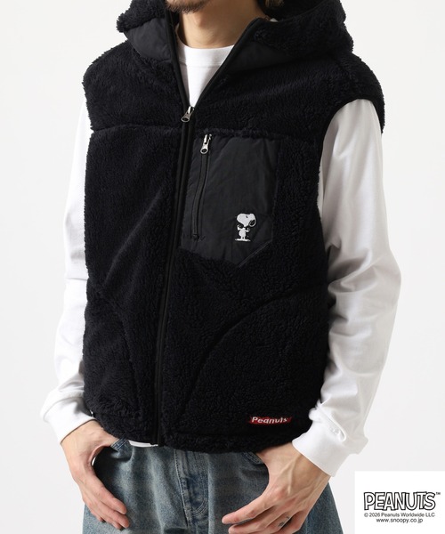 PEANUTS スヌーピー柄3WAYマウンテンパーカー（マウンテンパーカー