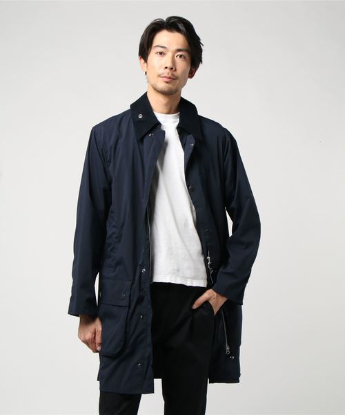Barbour（バブアー）の「BARBOUR: 別注 ボーダー パッカブル ナイロン