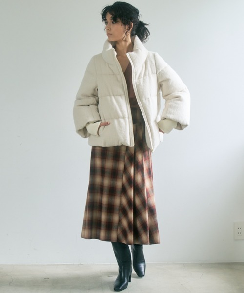 ANAYI（アナイ）の「アルパカシャギーダウンコート（その他アウター