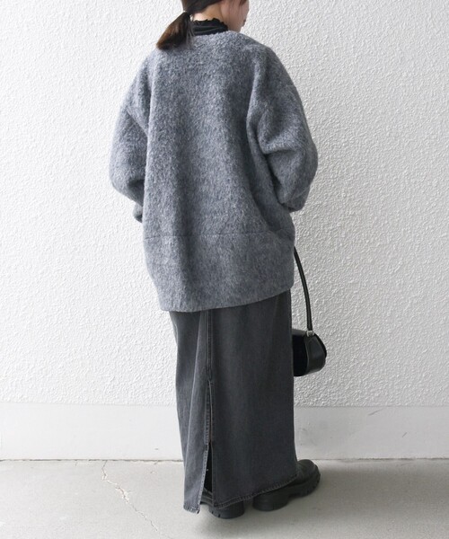 SHIPS any（シップス エニィ）の「SHIPS any: シャギー ノーカラー