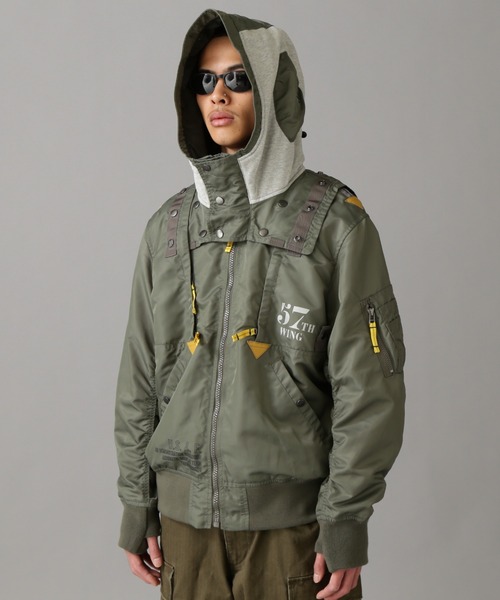 AVIREX（アヴィレックス）の「LIGHT MA-1 REMODEL TACTICS 2 / ライト