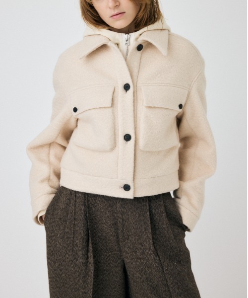 セール】コンパクトショートコート（チェスターコート）｜MOUSSY