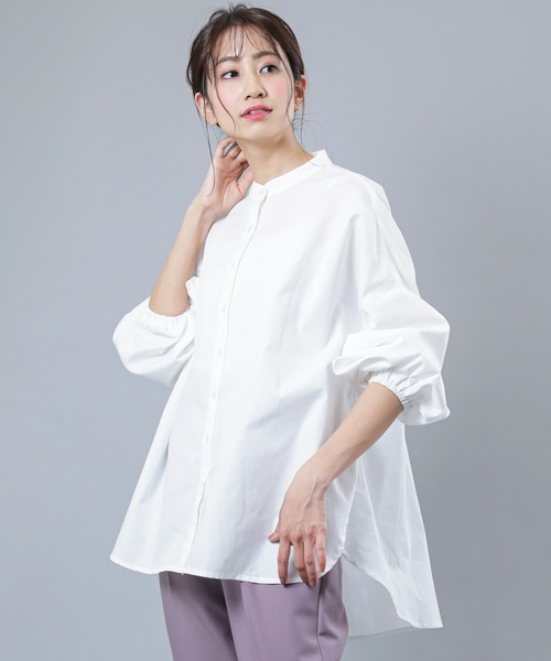 セール】バルーンスリーブシャツ（シャツ/ブラウス）｜mili an deni