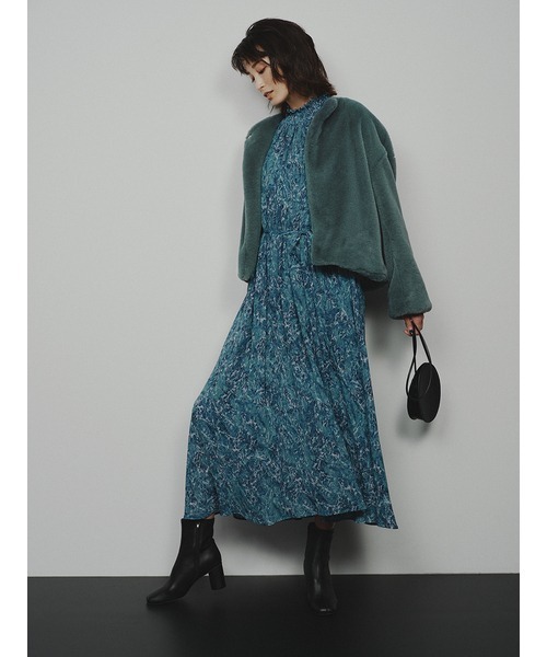 FRAY I.D（フレイアイディー）の「ストレッチショートブーツ（ブーツ