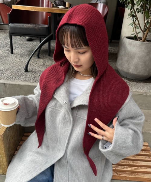 セール】フード付きスカーフマフラー（マフラー）｜CIAOPANIC TYPY